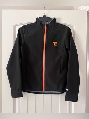 Women's Large Tennessee Volunteers Waterproof Fleece Lined Jacket Orange UT Vols